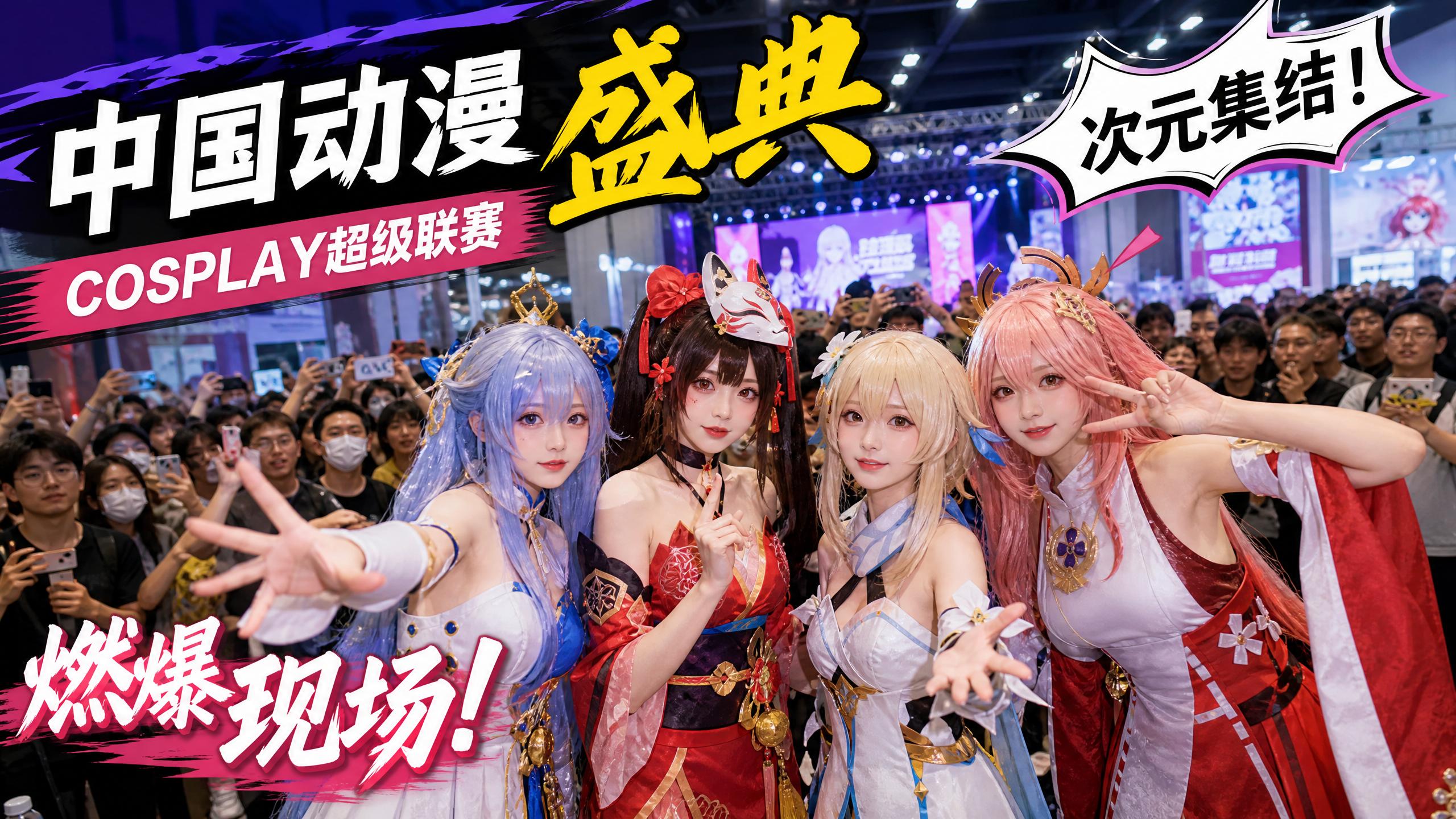 麻豆传媒动漫cosplay视频-二次元盛典现场